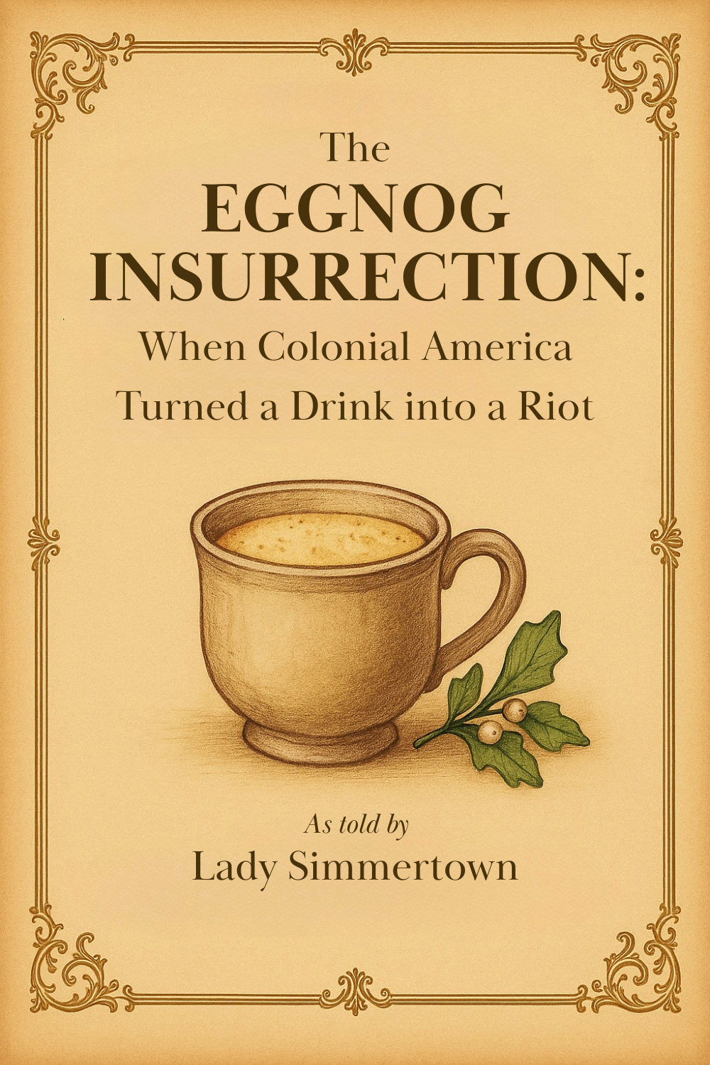 The Eggnog Insurrection: When Colonial America Turned a Drink into a Riot