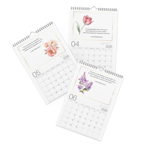 wall-calendar-blank-white-8.26x11.69-front-2-69826b5e4ed9d.jpg Special Edition Lady Simmertown Quotes Wall calendar (2026)