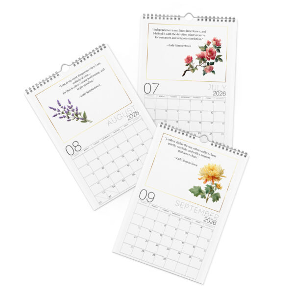 wall-calendar-blank-white-8.26x11.69-front-3-69826b5e4f3ca.jpg Special Edition Lady Simmertown Quotes Wall calendar (2026)
