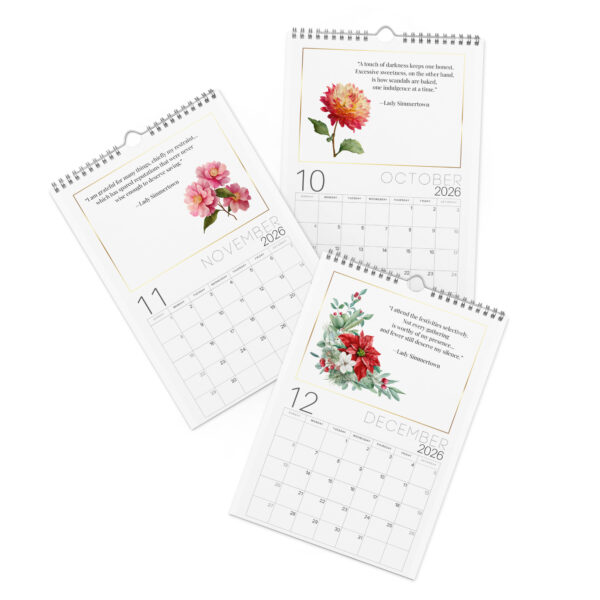 wall-calendar-blank-white-8.26x11.69-front-4-69826b5e4fa15.jpg Special Edition Lady Simmertown Quotes Wall calendar (2026)