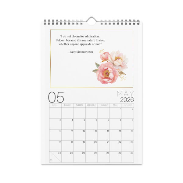 wall-calendar-blank-white-8.26x11.69-front-69826b5e4b8e4.jpg Special Edition Lady Simmertown Quotes Wall calendar (2026)