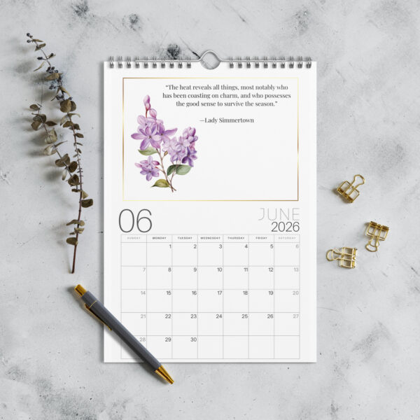 wall-calendar-blank-white-8.26x11.69-front-69826b5e510e6.jpg Special Edition Lady Simmertown Quotes Wall calendar (2026)