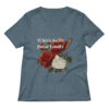"Whisk Softly. Judge Loudly." Women’s relaxed v-neck t-shirt